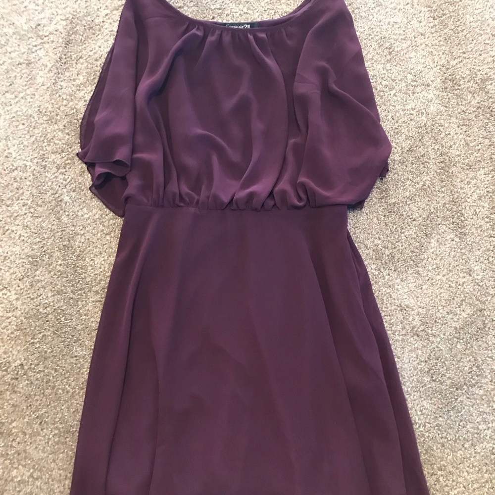Purple Women’s Knee Length Dress